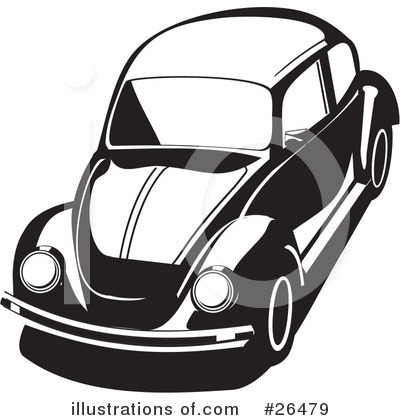 Vw Beetle Clipart #26479 by David Rey