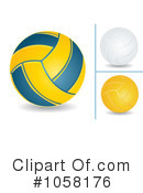 Volleyball Clipart #1058176 by MilsiArt