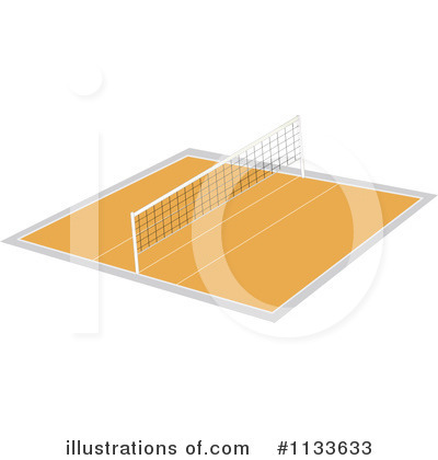 Volleyball Clipart #1133633 - Illustration by Graphics RF