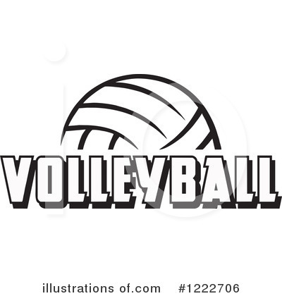 Royalty-Free (RF) Volleyball Clipart Illustration by Johnny Sajem - Stock Sample #1222706