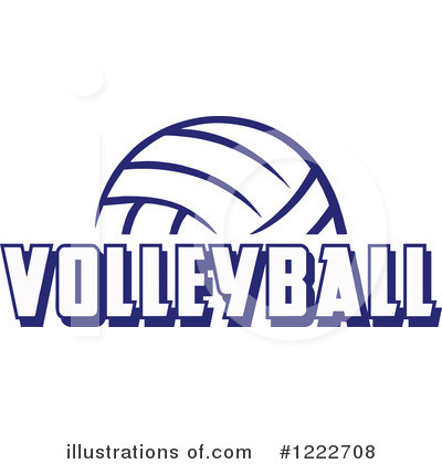 Volleyball Clipart #1222708 by Johnny Sajem