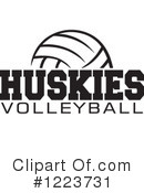 Volleyball Clipart #1223731 by Johnny Sajem