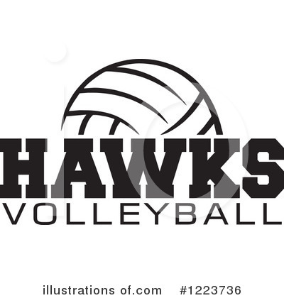 Royalty-Free (RF) Volleyball Clipart Illustration by Johnny Sajem - Stock Sample #1223736