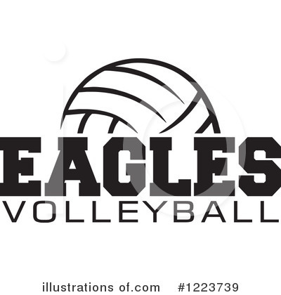 Royalty-Free (RF) Volleyball Clipart Illustration by Johnny Sajem - Stock Sample #1223739