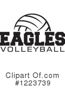 Volleyball Clipart #1223739 by Johnny Sajem