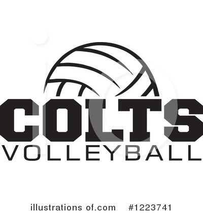 Royalty-Free (RF) Volleyball Clipart Illustration by Johnny Sajem - Stock Sample #1223741