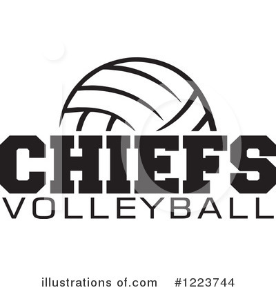 Royalty-Free (RF) Volleyball Clipart Illustration by Johnny Sajem - Stock Sample #1223744