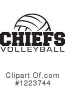 Volleyball Clipart #1223744 by Johnny Sajem