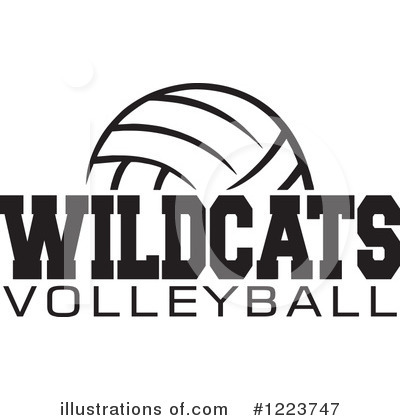 Royalty-Free (RF) Volleyball Clipart Illustration by Johnny Sajem - Stock Sample #1223747