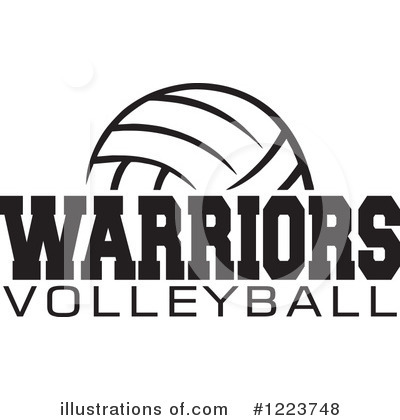 Royalty-Free (RF) Volleyball Clipart Illustration by Johnny Sajem - Stock Sample #1223748