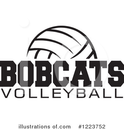 Royalty-Free (RF) Volleyball Clipart Illustration by Johnny Sajem - Stock Sample #1223752