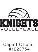 Volleyball Clipart #1223754 by Johnny Sajem