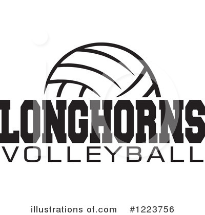 Royalty-Free (RF) Volleyball Clipart Illustration by Johnny Sajem - Stock Sample #1223756