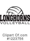 Volleyball Clipart #1223756 by Johnny Sajem