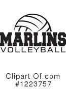 Volleyball Clipart #1223757 by Johnny Sajem