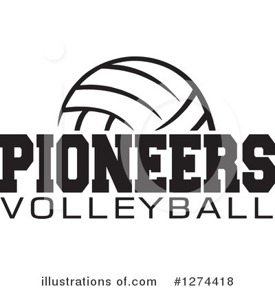 Royalty-Free (RF) Volleyball Clipart Illustration by Johnny Sajem - Stock Sample #1274418