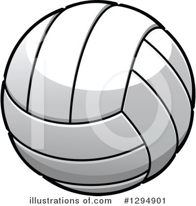Royalty-Free (RF) Volleyball Clipart Illustration by Vector Tradition SM - Stock Sample #1294901