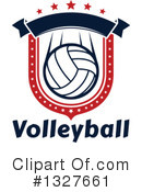 Volleyball Clipart #1327661 by Vector Tradition SM