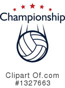 Volleyball Clipart #1327663 by Vector Tradition SM