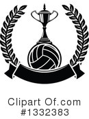 Volleyball Clipart #1332383 by Vector Tradition SM