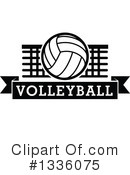 Volleyball Clipart #1336075 by Vector Tradition SM