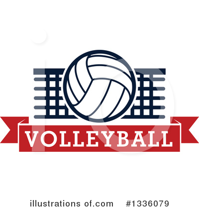 Royalty-Free (RF) Volleyball Clipart Illustration by Vector Tradition SM - Stock Sample #1336079
