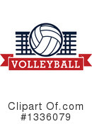 Volleyball Clipart #1336079 by Vector Tradition SM