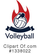 Volleyball Clipart #1338022 by Vector Tradition SM