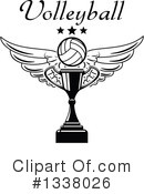Volleyball Clipart #1338026 by Vector Tradition SM