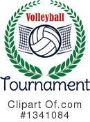 Volleyball Clipart #1341084 by Vector Tradition SM