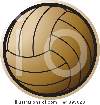 Royalty-Free (RF) Volleyball Clipart Illustration by Lal Perera - Stock Sample #1393020