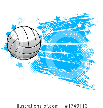 Royalty-Free (RF) Volleyball Clipart Illustration by Vector Tradition SM - Stock Sample #1749113