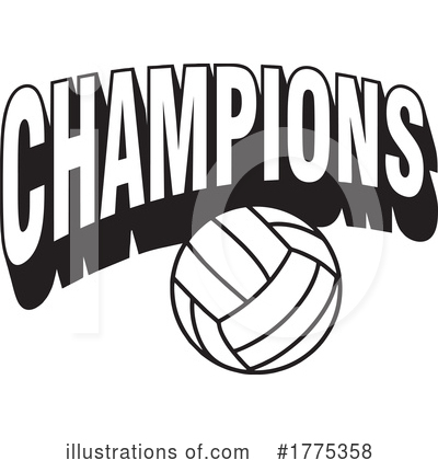 Royalty-Free (RF) Volleyball Clipart Illustration by Johnny Sajem - Stock Sample #1775358