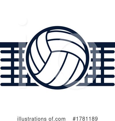 Royalty-Free (RF) Volleyball Clipart Illustration by Vector Tradition SM - Stock Sample #1781189