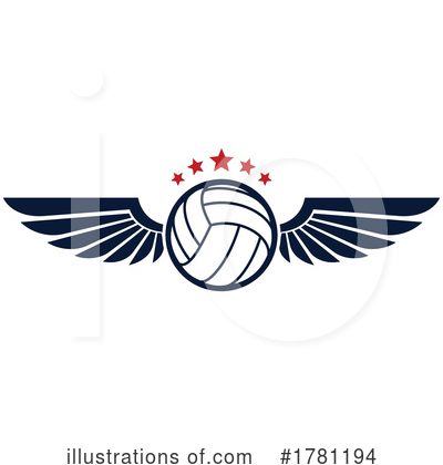 Royalty-Free (RF) Volleyball Clipart Illustration by Vector Tradition SM - Stock Sample #1781194