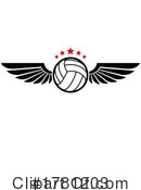 Volleyball Clipart #1781203 by Vector Tradition SM