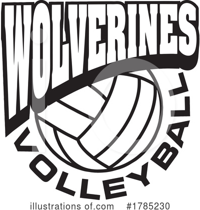 Royalty-Free (RF) Volleyball Clipart Illustration by Johnny Sajem - Stock Sample #1785230