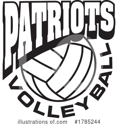 Royalty-Free (RF) Volleyball Clipart Illustration by Johnny Sajem - Stock Sample #1785244