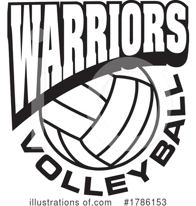 Volleyball Clipart #1786153 by Johnny Sajem