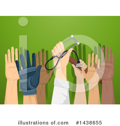 Royalty-Free (RF) Volunteer Clipart Illustration by BNP Design Studio - Stock Sample #1438655