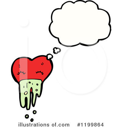 Royalty-Free (RF) Vomiting Heart Clipart Illustration by lineartestpilot - Stock Sample #1199864