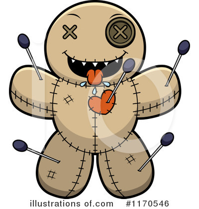 Royalty-Free (RF) Voodoo Doll Clipart Illustration by Cory Thoman - Stock Sample #1170546