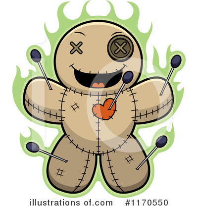 Royalty-Free (RF) Voodoo Doll Clipart Illustration by Cory Thoman - Stock Sample #1170550