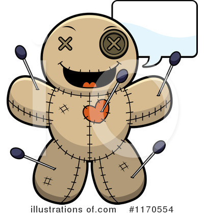Royalty-Free (RF) Voodoo Doll Clipart Illustration by Cory Thoman - Stock Sample #1170554