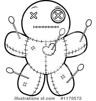 Voodoo Doll Clipart #1170572 by Cory Thoman