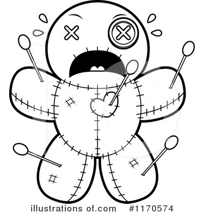 Voodoo Doll Clipart #1170574 by Cory Thoman