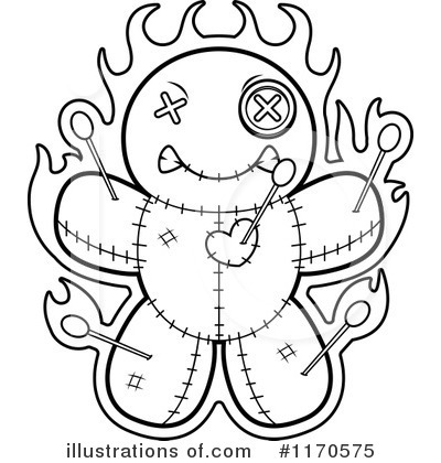 Royalty-Free (RF) Voodoo Doll Clipart Illustration by Cory Thoman - Stock Sample #1170575