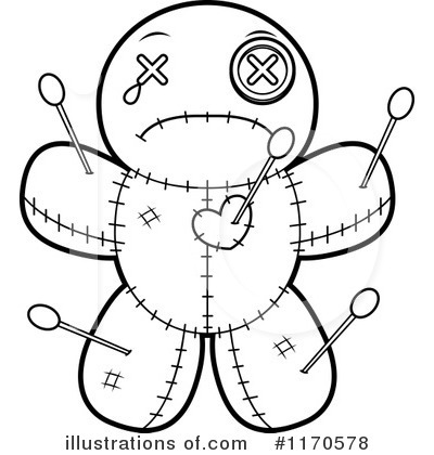 Voodoo Doll Clipart #1170578 by Cory Thoman