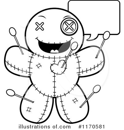 Voodoo Doll Clipart #1170581 by Cory Thoman