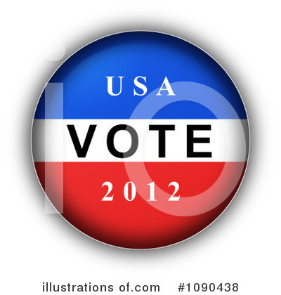 Royalty-Free (RF) Vote Clipart Illustration by oboy - Stock Sample #1090438